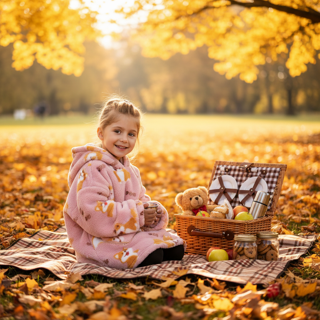 Sherpa Oversized Sweatshirt Cute Fleece Blanket - VELOSA